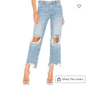 Free People Jeans - Maggie Straight in light denim